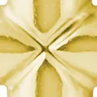 10K Yellow Gold Cross Pendant Necklace