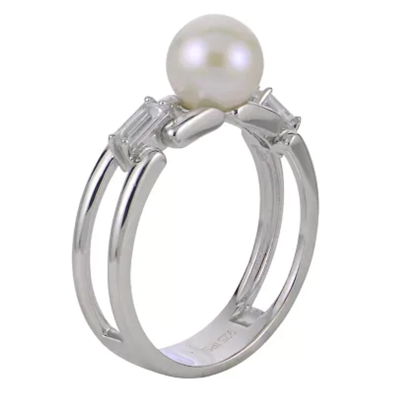 Sterling Silver Freshwater Pearl Ring