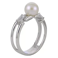 Sterling Silver Freshwater Pearl Ring