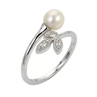 Sterling Silver Freshwater Pearl Ring