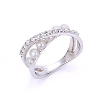Sterling Silver Freshwater Pearl Ring