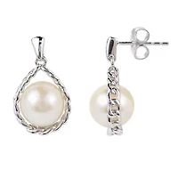 Sterling Silver Freshwater Pearl Earring
