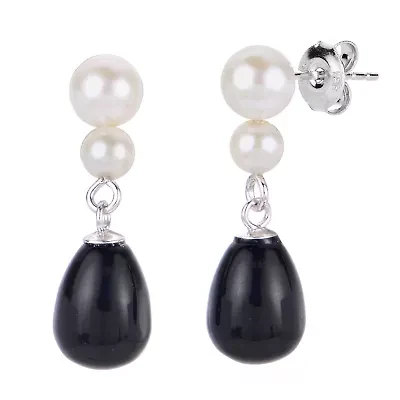 Sterling Silver Freshwater Pearl Earring