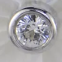 Lab Created Sterling Silver Freshwater Pearl Earring