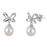 Sterling Silver Freshwater Pearl Earring
