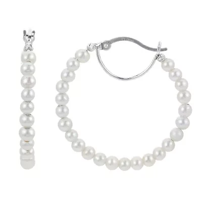 Sterling Silver Freshwater Pearl Earring