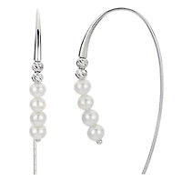 Sterling Silver Freshwater Pearl Earring