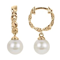 Sterling Silver Freshwater Pearl Earring