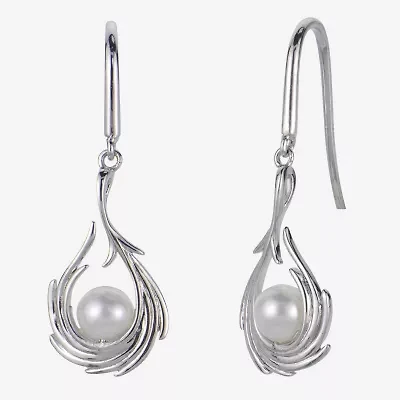 Sterling Silver Freshwater Pearl Earring