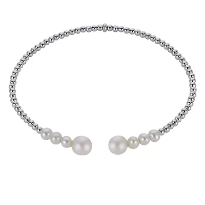Sterling Silver Freshwater Pearl Bracelet