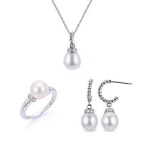 Sterling Silver Freshwater Pearl Set