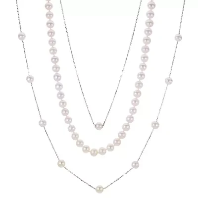 Sterling Silver Freshwater Pearl Set