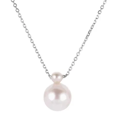 Sterling Silver Freshwater Pearl Necklace