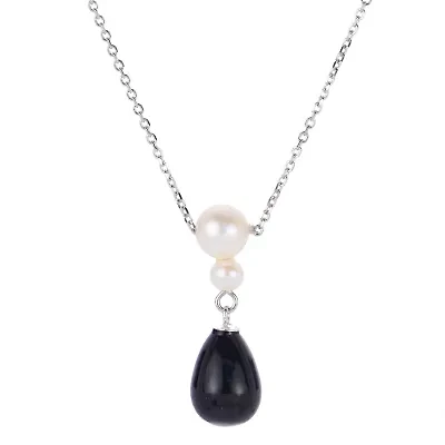 Sterling Silver Freshwater Pearl Necklace