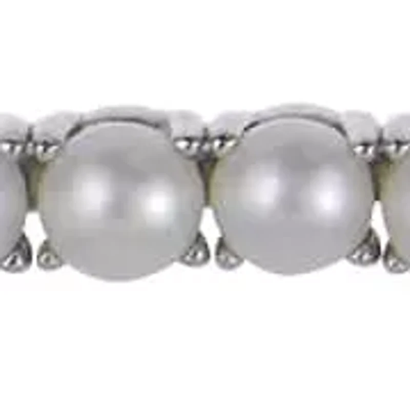 Sterling Silver Freshwater Pearl Necklace