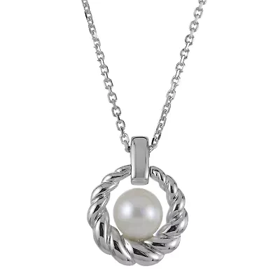 Sterling Silver Freshwater Pearl Necklace