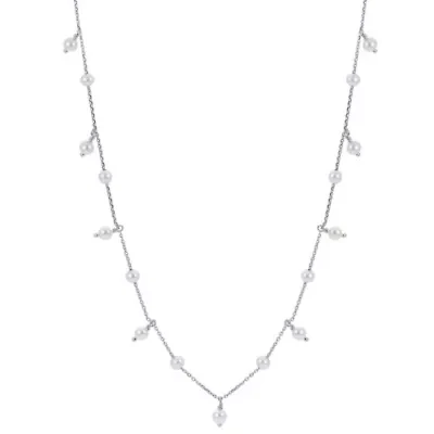 Sterling Silver Freshwater Pearl Necklace