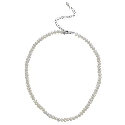 Sterling Silver Freshwater Pearl Necklace