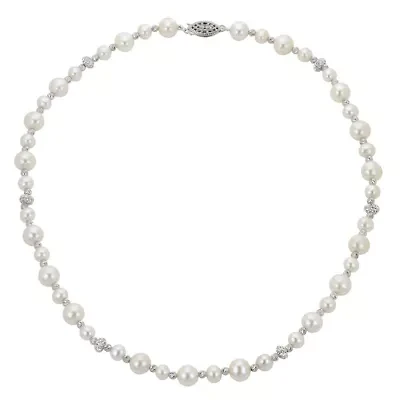 Sterling Silver Freshwater Pearl Necklace