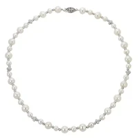 Sterling Silver Freshwater Pearl Necklace