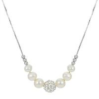 Sterling Silver Freshwater Pearl Necklace