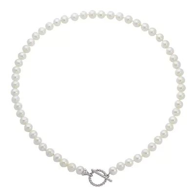 Sterling Silver Freshwater Pearl Necklace