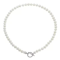 Sterling Silver Freshwater Pearl Necklace