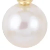 10KT Yellow Gold Freshwater Pearl Earring
