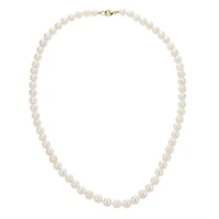 14KT Yellow Gold Freshwater Pearl Necklace
