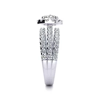 Lab Created 2 ct. t.w. Grown Halo Diamond Engagement Ring 14K Gold