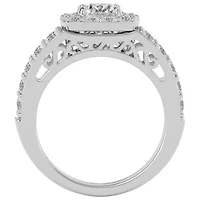 Lab Created 3 ct. t.w. Grown Diamond Bridal Set 14K Gold
