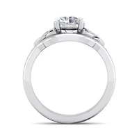 Lab Created 1 ct. t.w. Grown Diamond Claddagh Bridal Set 14K Gold