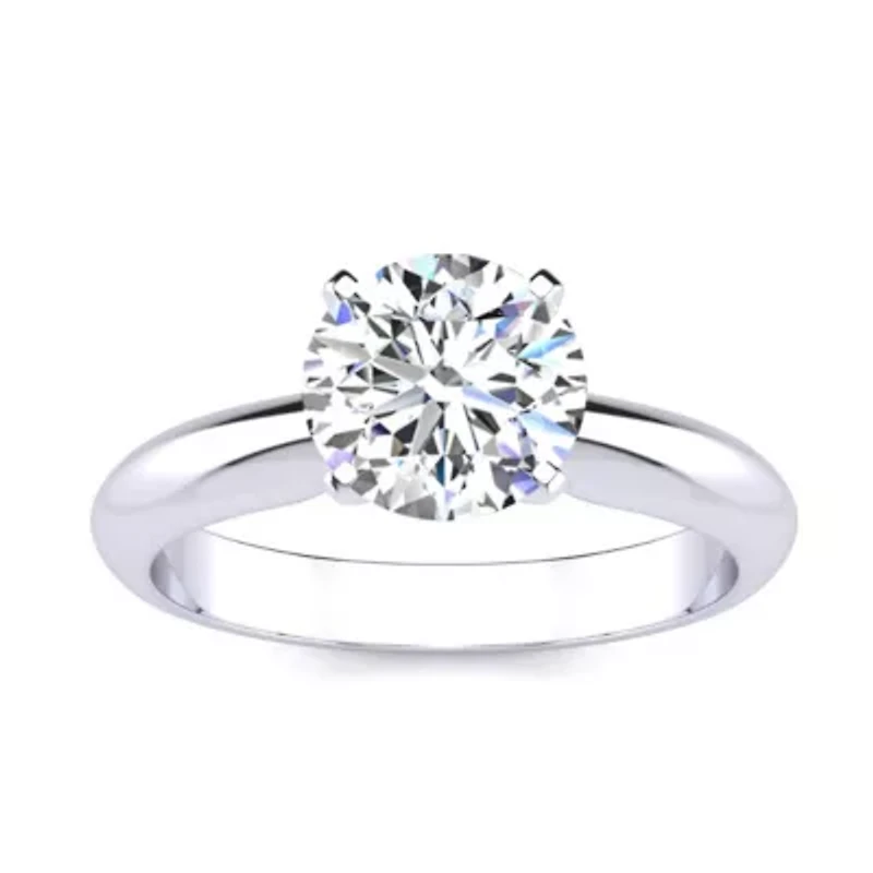 Lab Created 1 ct. t.w. Grown Diamond Solitaire Ring 14K Gold