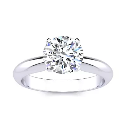 Lab Created 1 ct. t.w. Grown Diamond Solitaire Ring 14K Gold