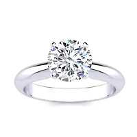 Lab Created 1 ct. t.w. Grown Diamond Solitaire Ring 14K Gold