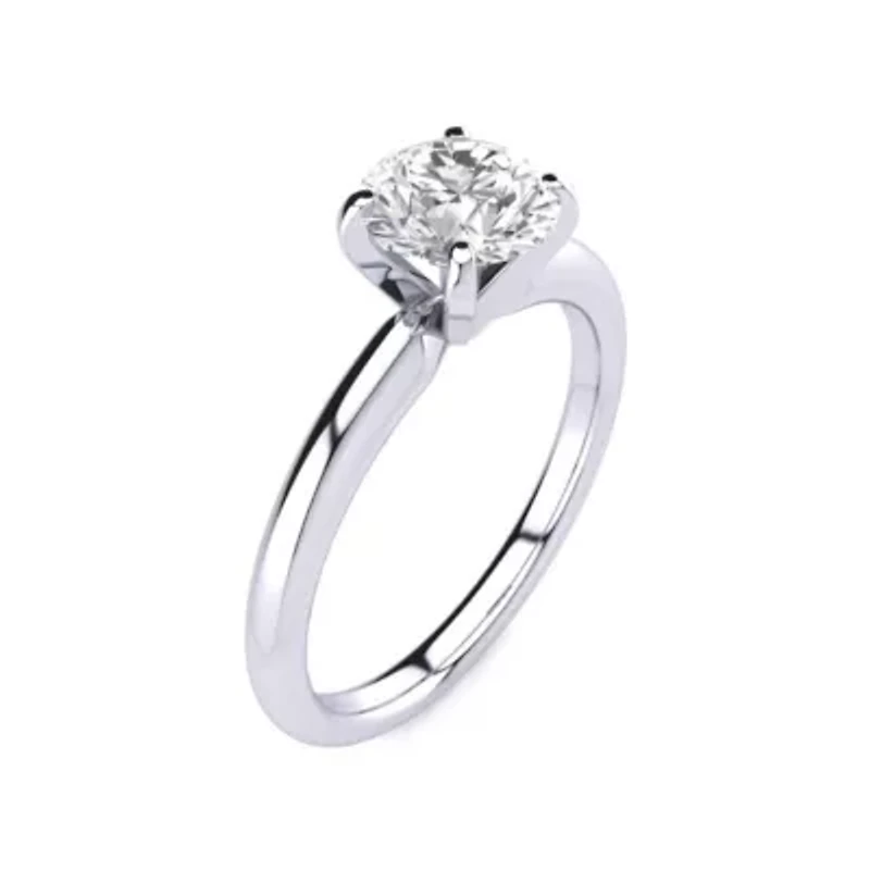 Lab Created 1 ct. t.w. Grown Diamond Solitaire Ring 14K Gold