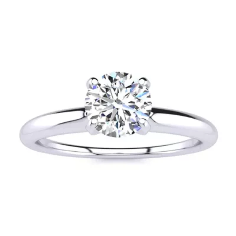 Lab Created ct. t.w. Grown Diamond Solitaire Ring 14K Gold