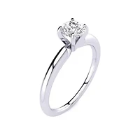Lab Created 1/2 Carat Grown Diamond Solitaire Ring 14K Yellow Gold