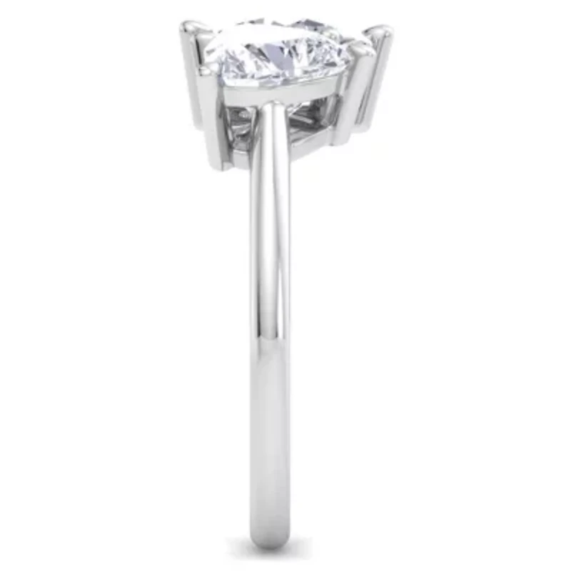 Lab Created 2 ct. t.w. Grown Diamond Toi Et Moi Ring, Heart-Oval, 14K Gold