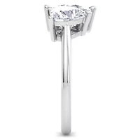 Lab Created 2 ct. t.w. Grown Diamond Toi Et Moi Ring, Heart-Oval, 14K Gold