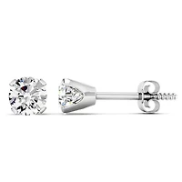 1 ct. t.w. Moissanite Screw Back Stud Earrings 14K Gold