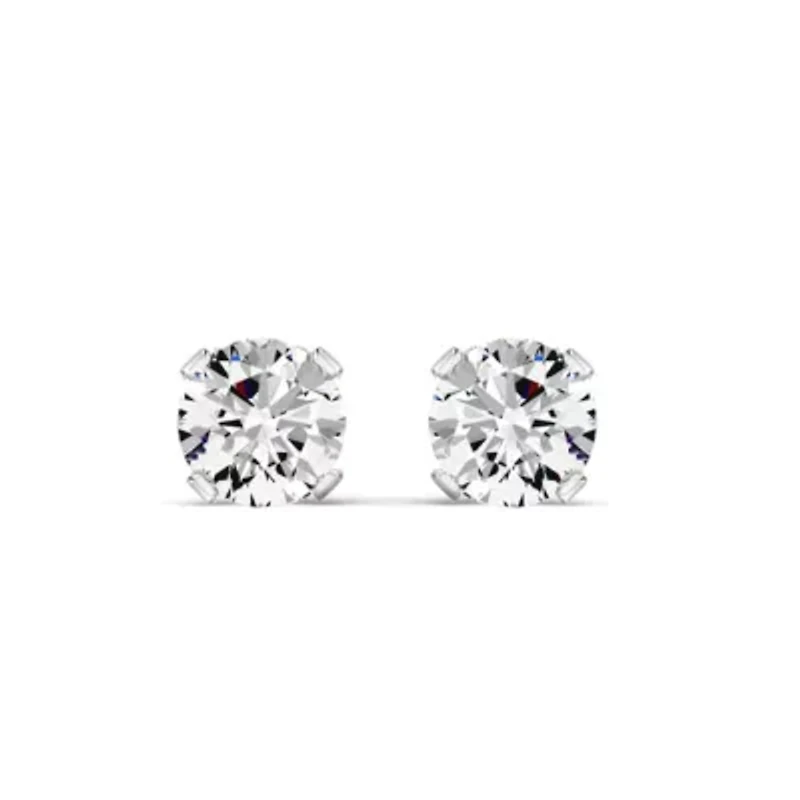 1 ct. t.w. Moissanite Screw Back Stud Earrings 14K Gold
