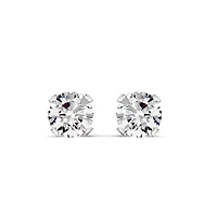 1 ct. t.w. Moissanite Screw Back Stud Earrings 14K Gold