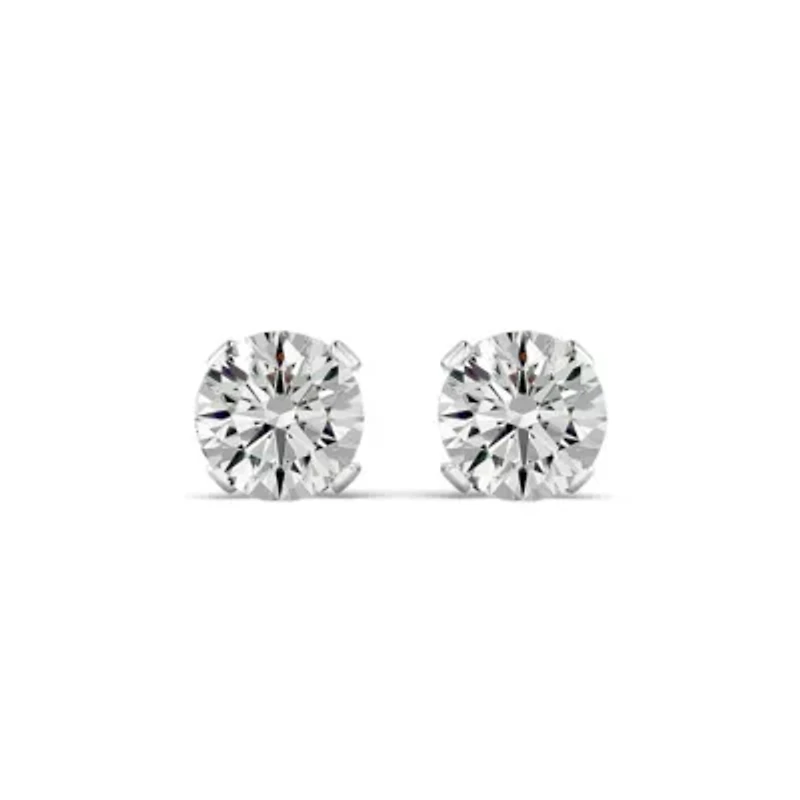 2 ct. t.w. Moissanite Stud Earrings Set 14 Karat Gold