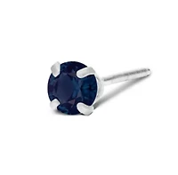 Lab Created 1/4 ct. t.w. Gemstone Stud Earrings White Gold