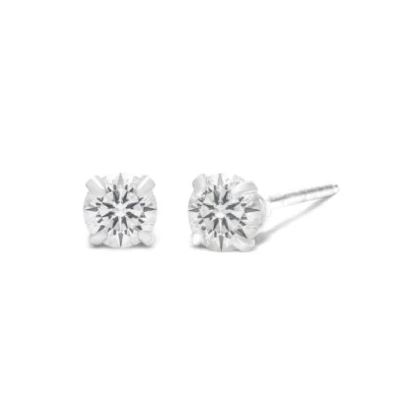 Lab Created 1/ ct. t.w. Lab Grown Diamond Stud Earrings In 14k Gold
