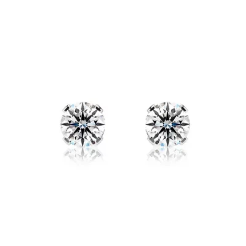 Lab Created 1 ct. t.w. Grown Diamond Stud Earrings 14k Gold
