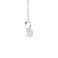 Lab Created ct. t.w. Grown Diamond Solitaire Necklace 14k Gold With 18 inch Chain
