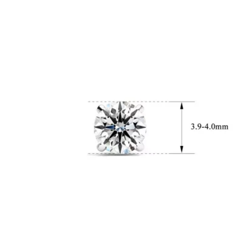 Lab Created 1/2 ct. t.w. Grown Diamond Stud Earrings 14k Gold