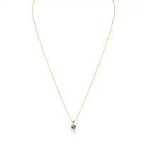 Lab Created 1/4 ct. t.w. Grown Diamond Solitaire Necklace 14k Gold With 18 Inch Chain